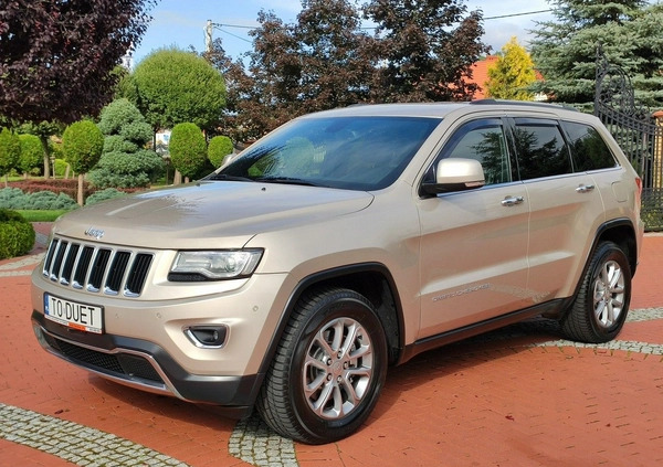 Jeep Grand Cherokee cena 97000 przebieg: 115000, rok produkcji 2014 z Dobra małe 781